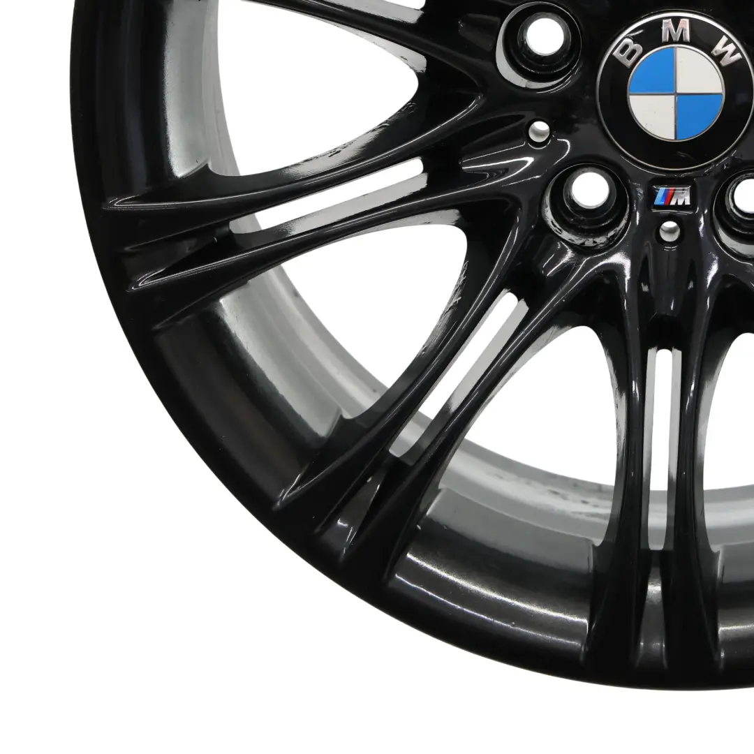 Alloy Wheel Rim 18" 8J ET:20 M Double Spoke 135 BMW E60 E61 Black - SKU 8036947-12 - Part number 8036947