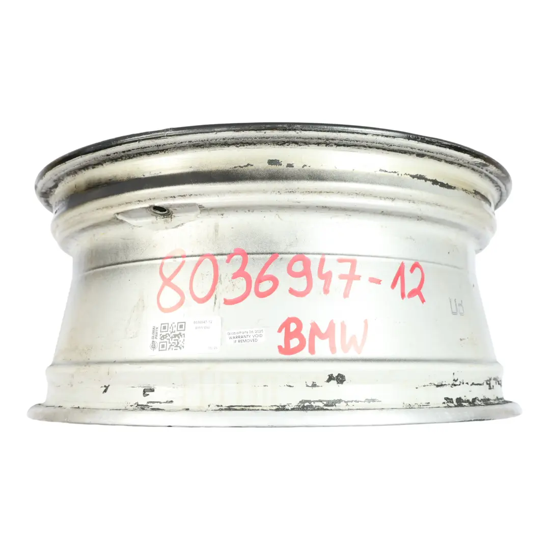 Alloy Wheel Rim 18" 8J ET:20 M Double Spoke 135 BMW E60 E61 Black - SKU 8036947-12 - Part number 8036947