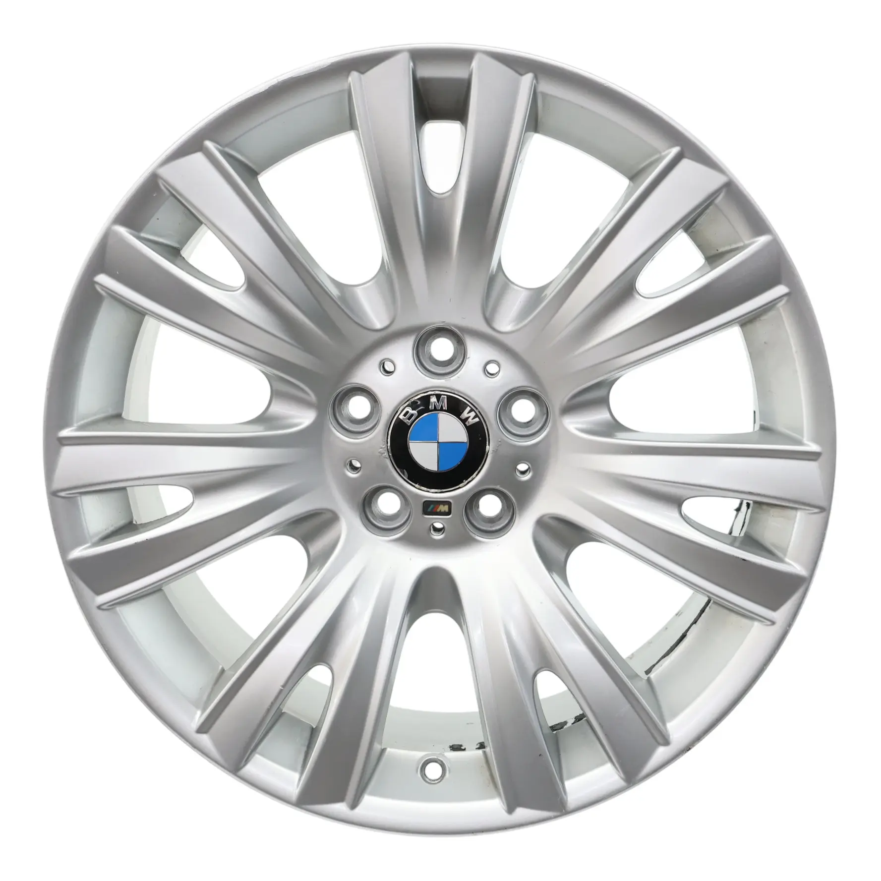 BMW X5 E70 M Sport Alloy Silver Wheel Rim 19" V Spoke 223 ET:37 9J 8037347