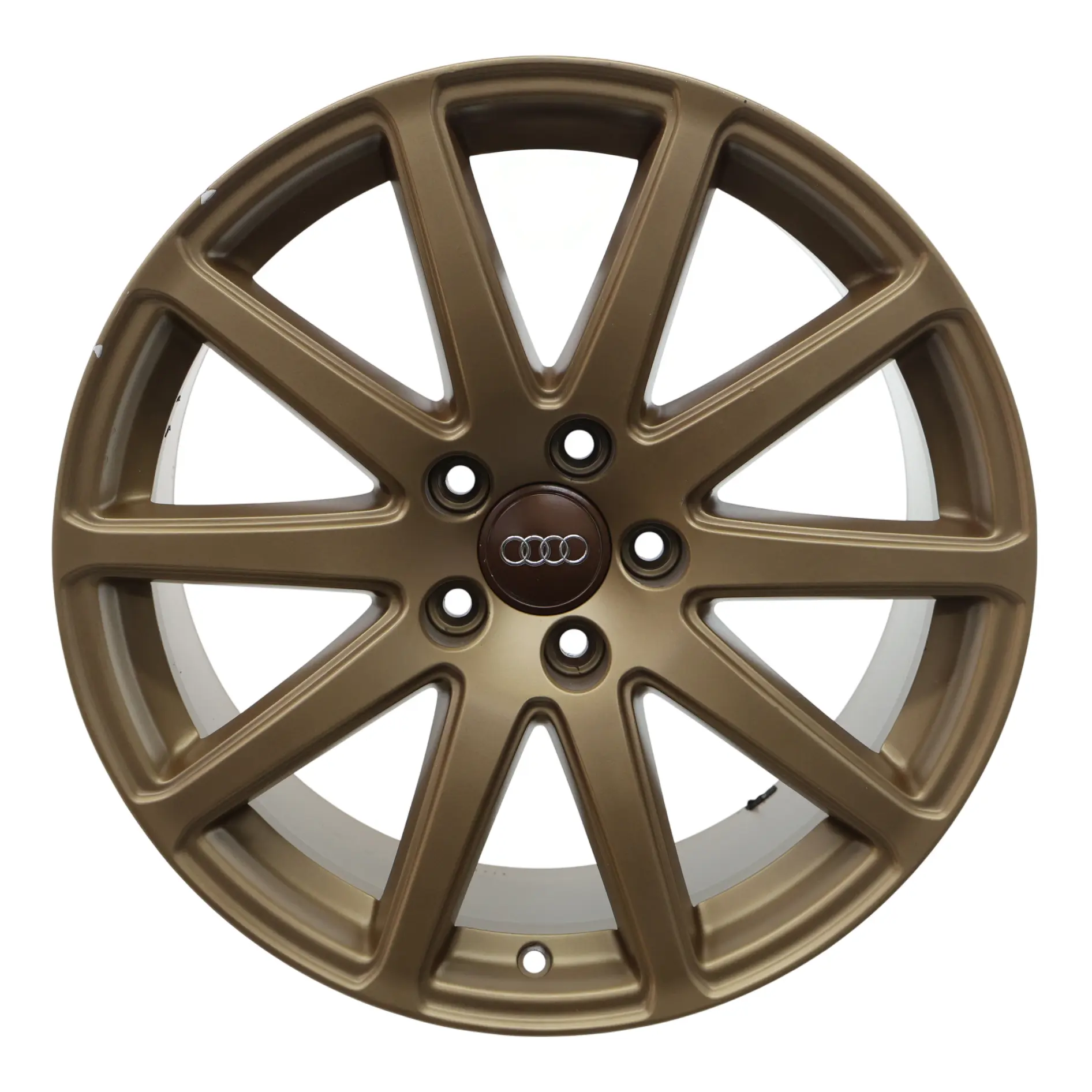 Audi TT 8J Jante Alliage 18" 9J ET:52 10 Branches Dorées 8J0601025AA