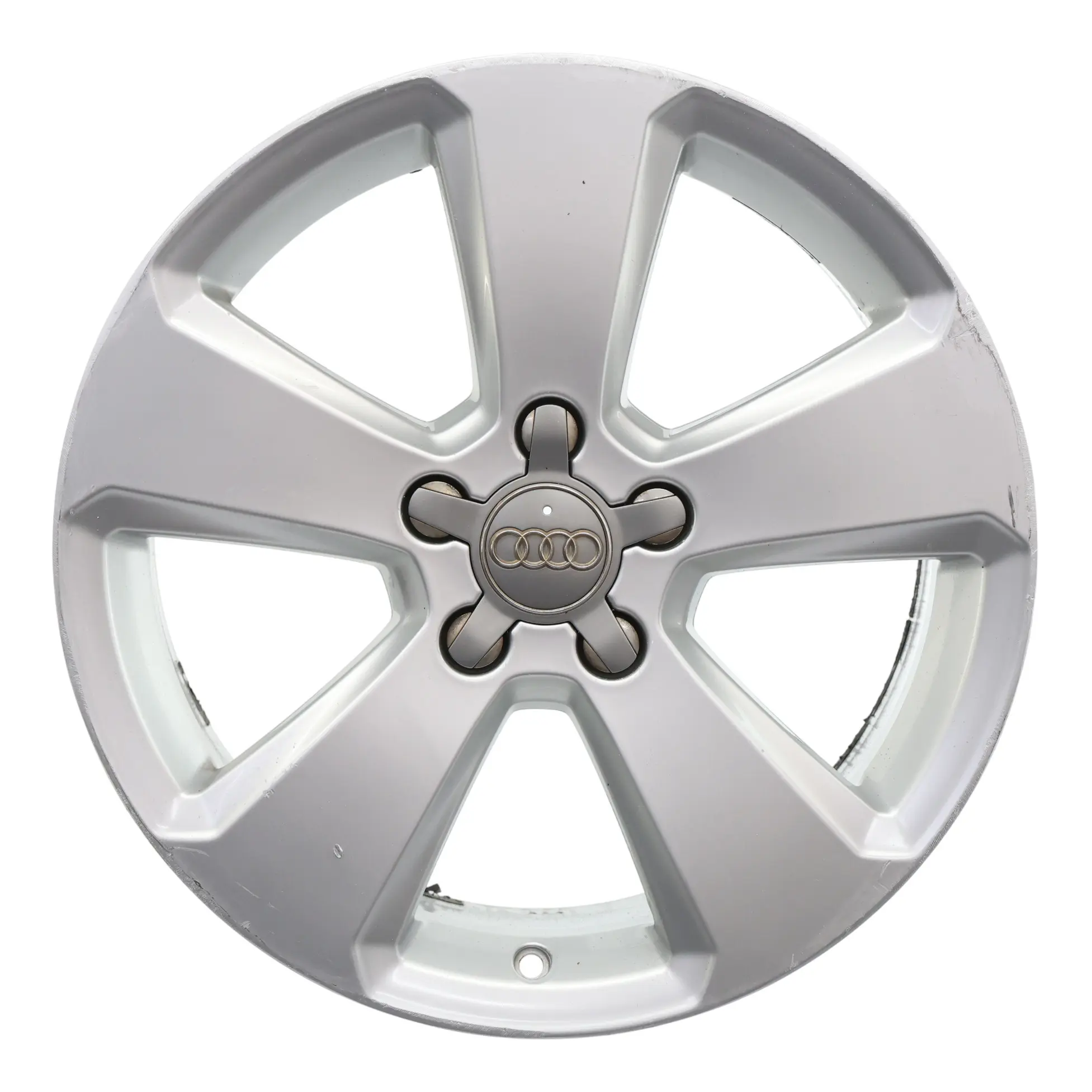 Audi A3 8V Silberne Leichtmetallfelge 17" ET:51 7,5J Sternspeiche 8V0601025BK