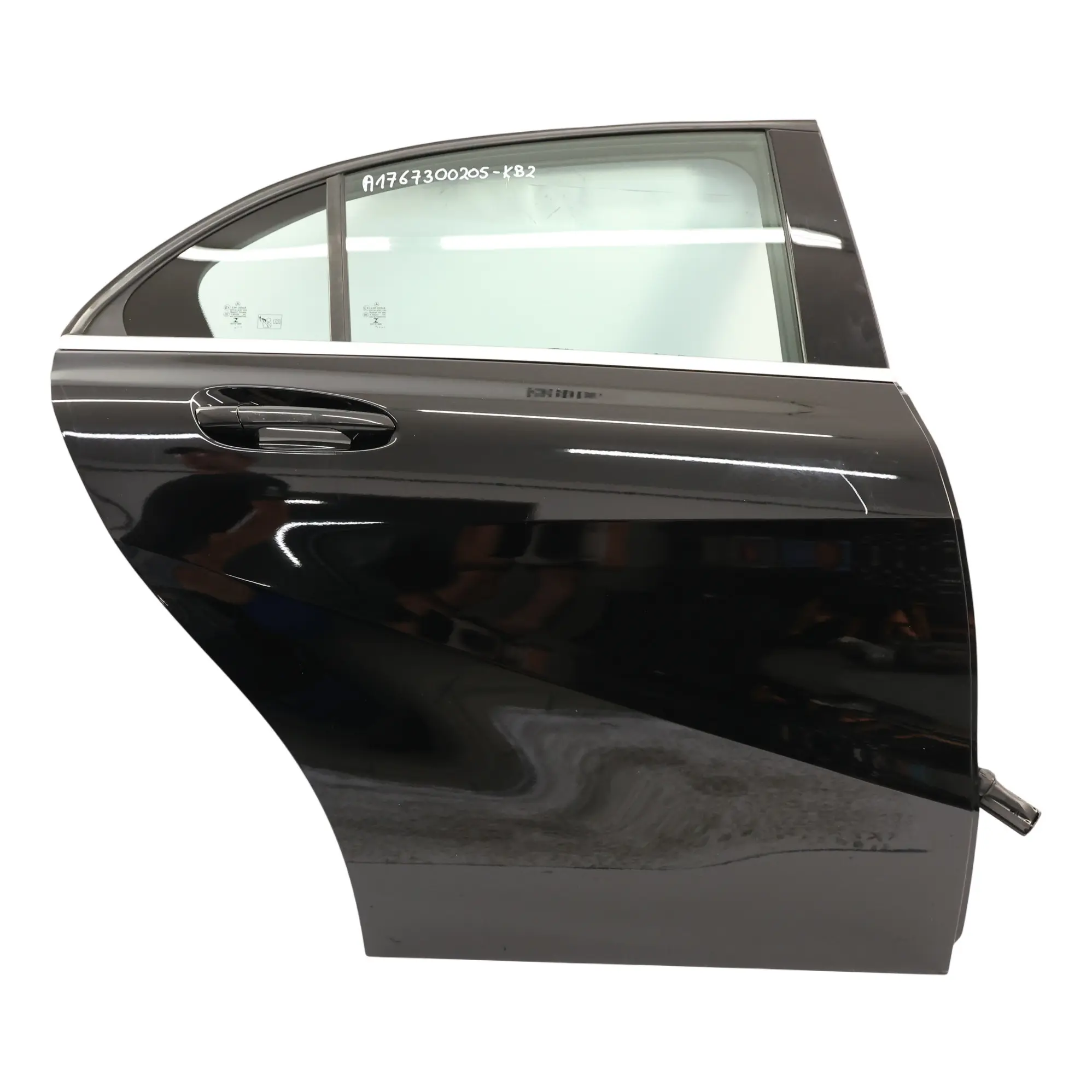 Mercedes W176 Door Rear Right O/S A-Class Kosmos Cosmic Black Metallic - 191