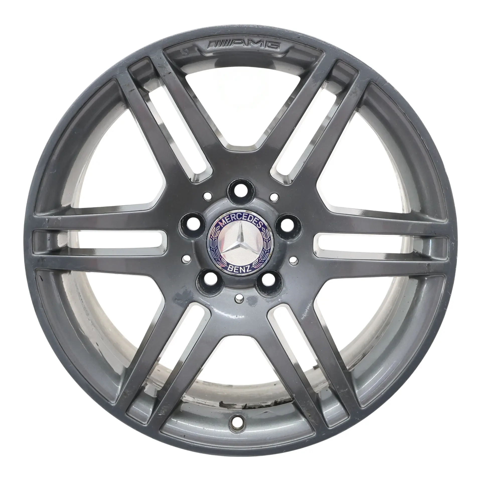 Mercedes W204 AMG Jante arrière en alliage gris 17" ET:58 8,5J A2044014602