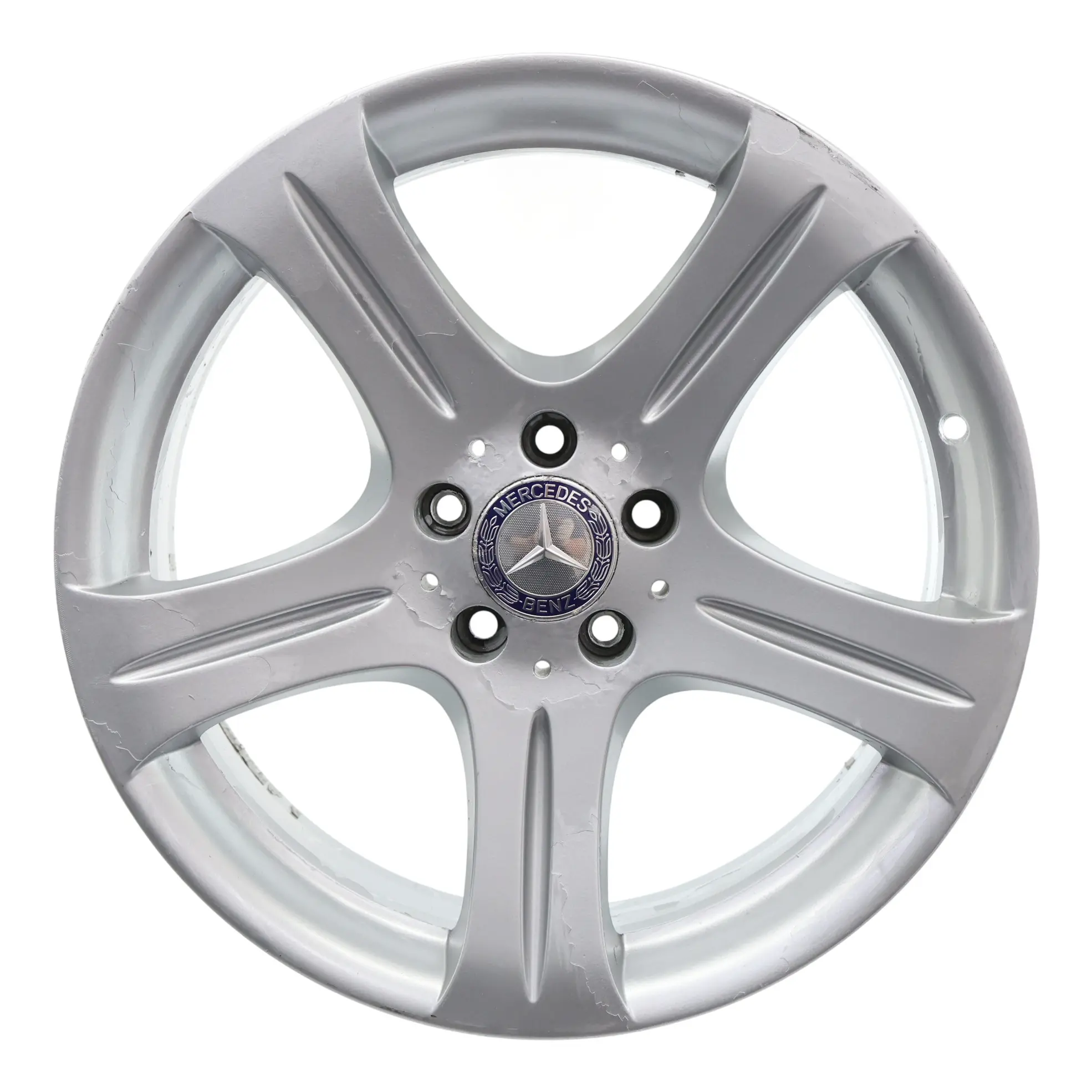 Mercedes CLS C219 Rear Alloy Wheel Rim 18" 5 Spoke 8,5J ET:18 Silver A2194010802