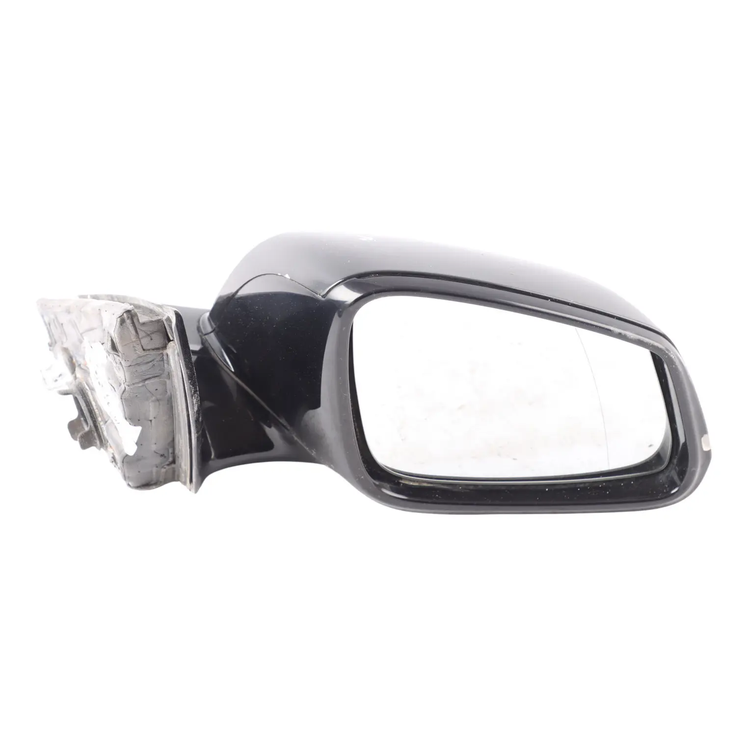 BMW 3 Series F30 F31 M Sport High Gloss Heated Right Wing Mirror O/S Black