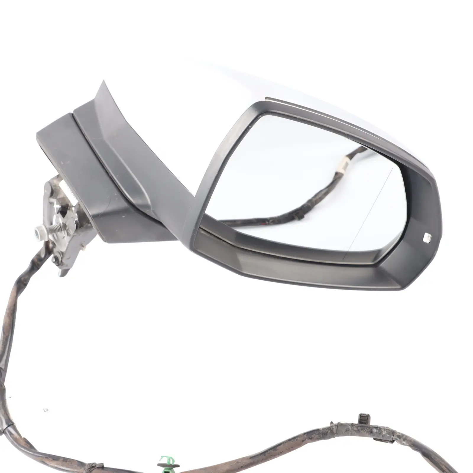 Audi SQ5 FY Front Mirror Wing Door Electric Right O/S Aluminium 80C857410D