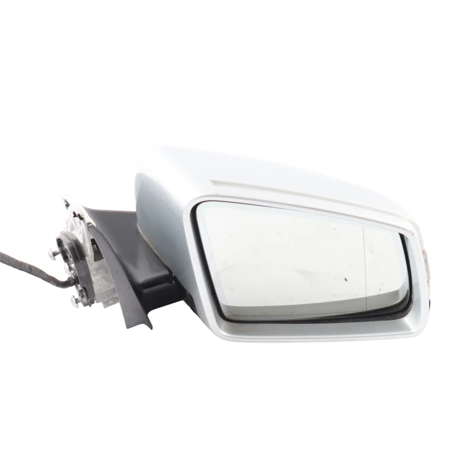 Mercedes W212 Wing Mirror Door Auto Dip Right O/S Iridium Silver Metallic 775