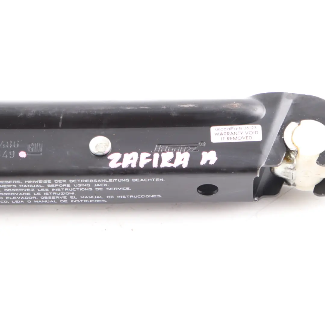 Vauxhall Zafira Emergency Wheel Lifting Jack Tool GM 2102549 Storz