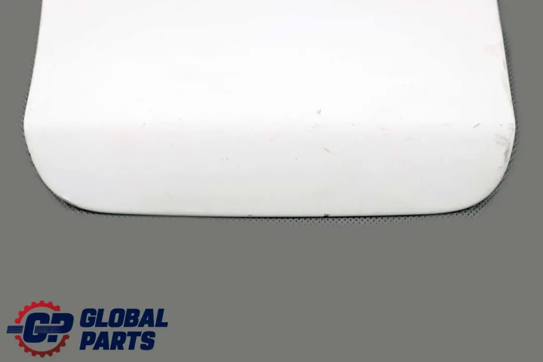 BMW X6 Series E71 E72 Fill-in Flap Filler Fuel Cover Alpinweiss 3 - 300 White