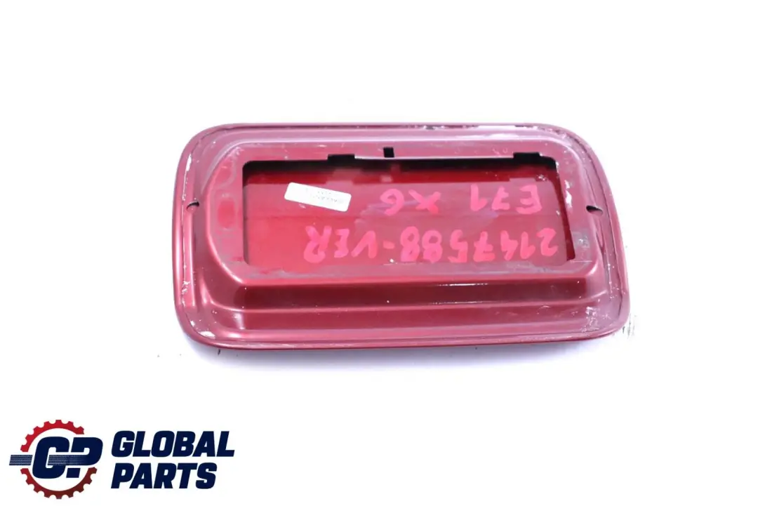 BMW X6 Series E71 E72 Fill-in Flap Filler Fuel Cover Vermilionrot Metallic Red