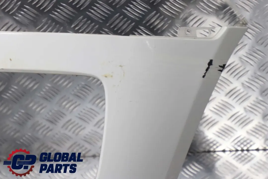 BMW X6 Series E71 Front Bumper Trim Panel Alpinweiss Alpine White - 300