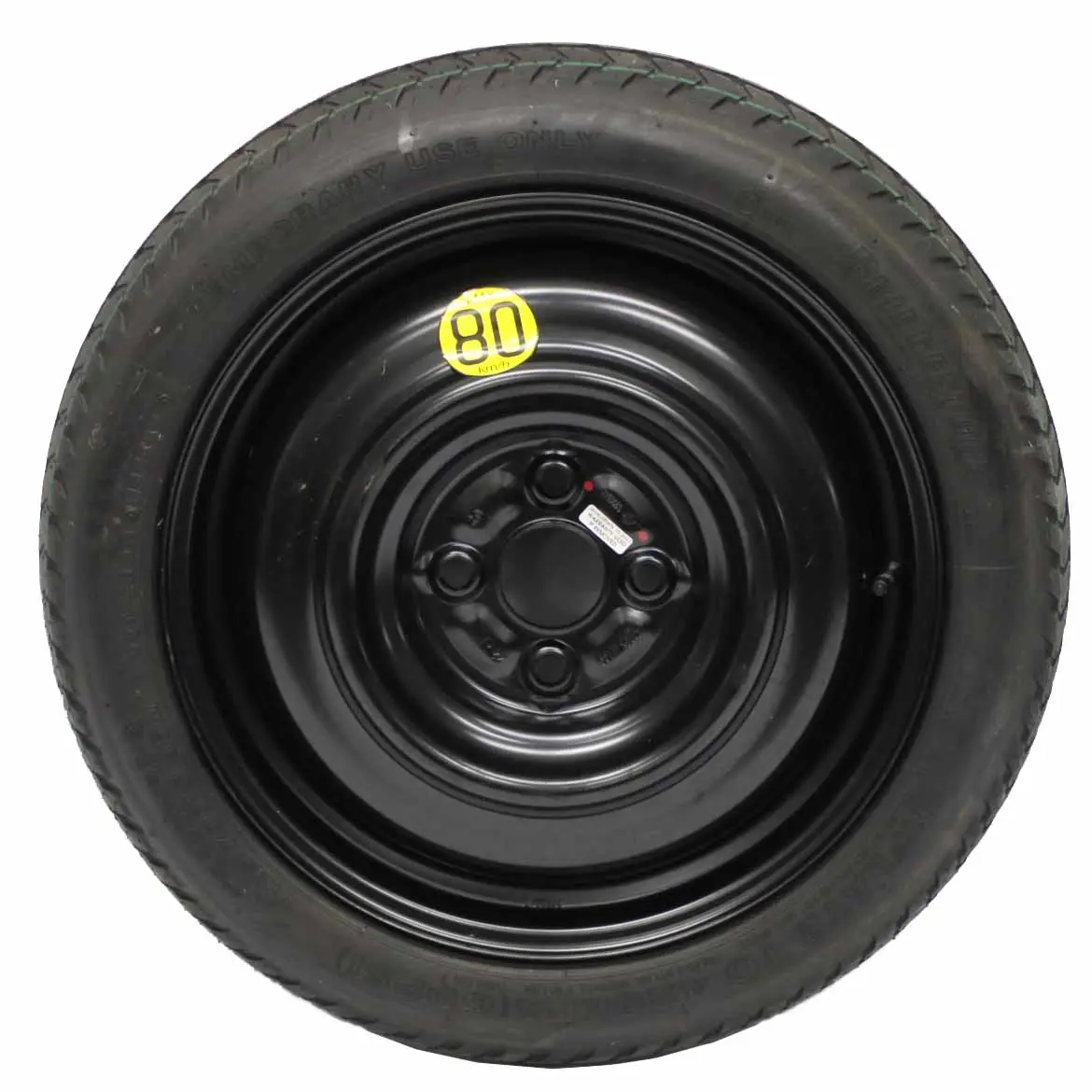 Roue de secours Toyota Yaris 2 Roues Acier R15 4J Bridgestone 125/70 2150669