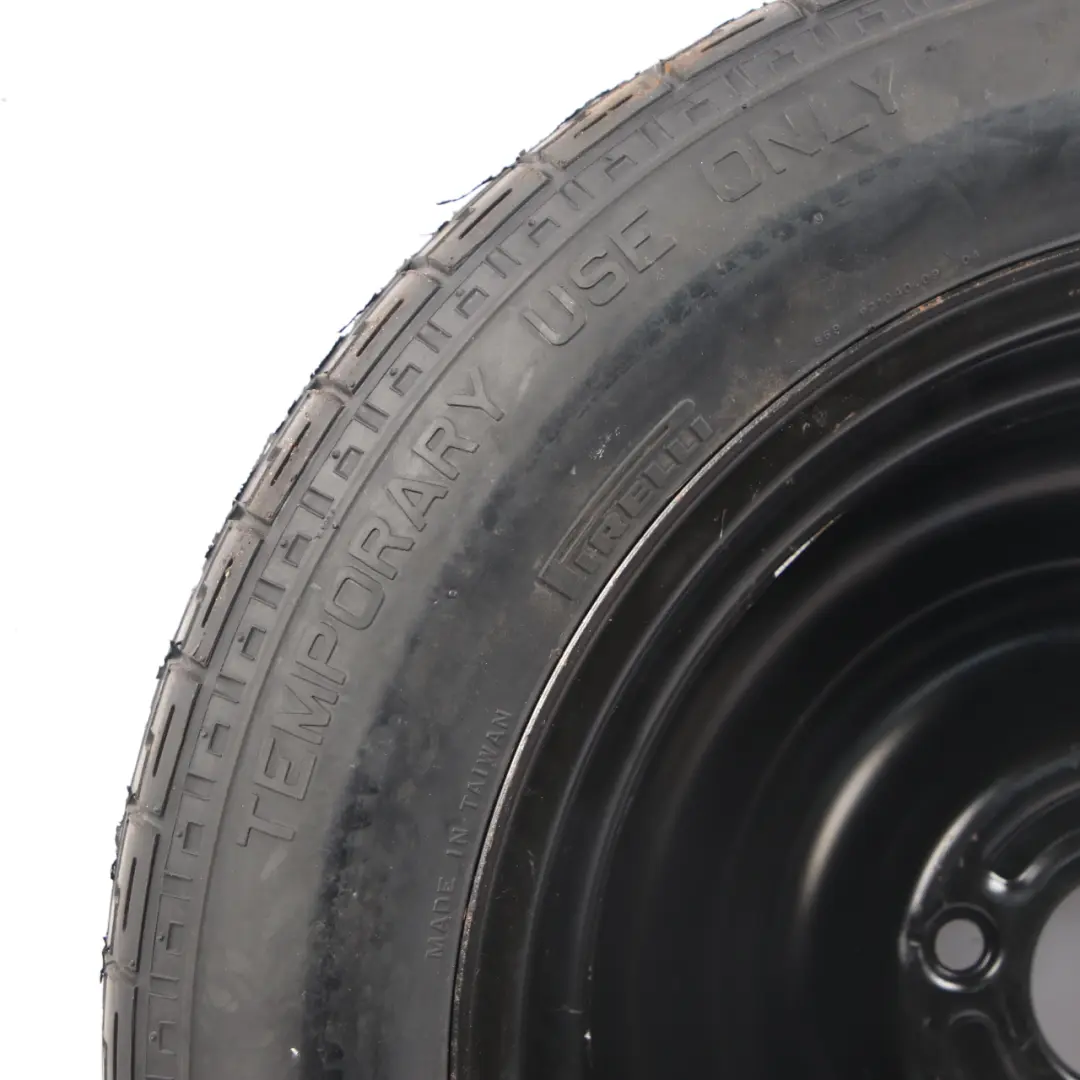 Ford Focus Compact Spare Wheel Steel R15 Tyre 125/80 2150828 98AB-TC