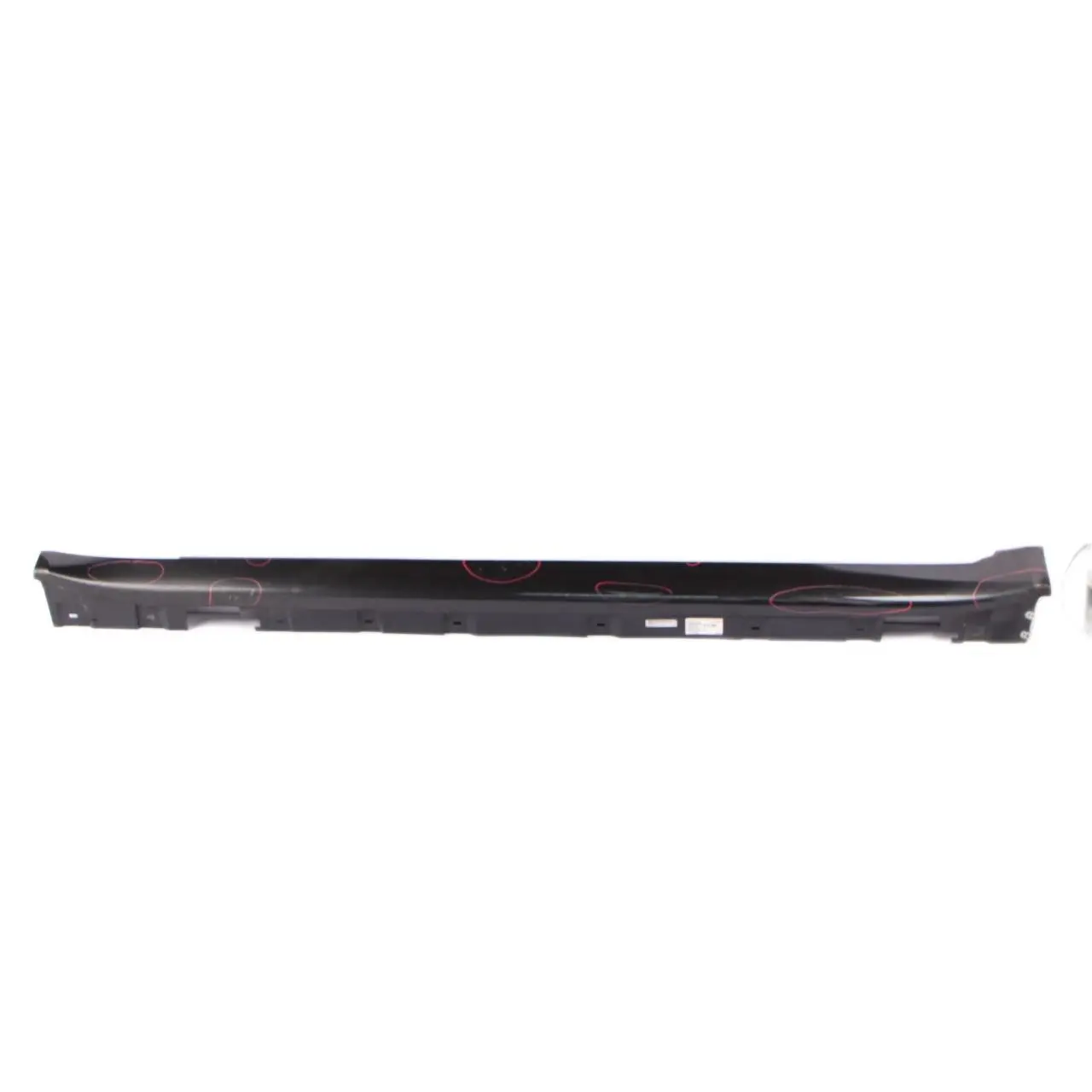 BMW F01 Side Skirt Door Sill Cover Panel Left N/S Black Sapphire Metallic - 475