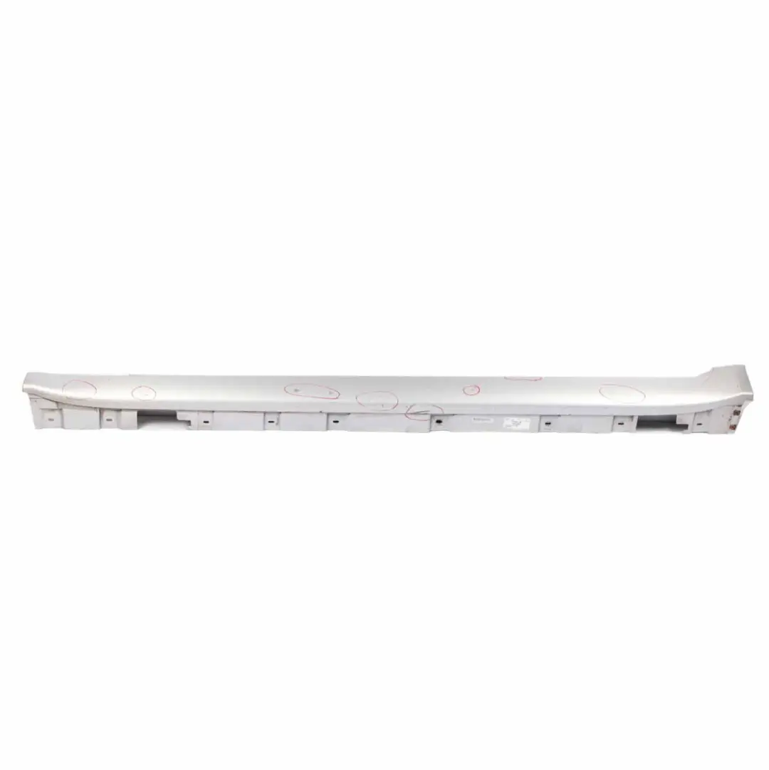 BMW F01 Side Skirt Door Sill Cover Panel Left N/S Titan Silver Metallic - 354