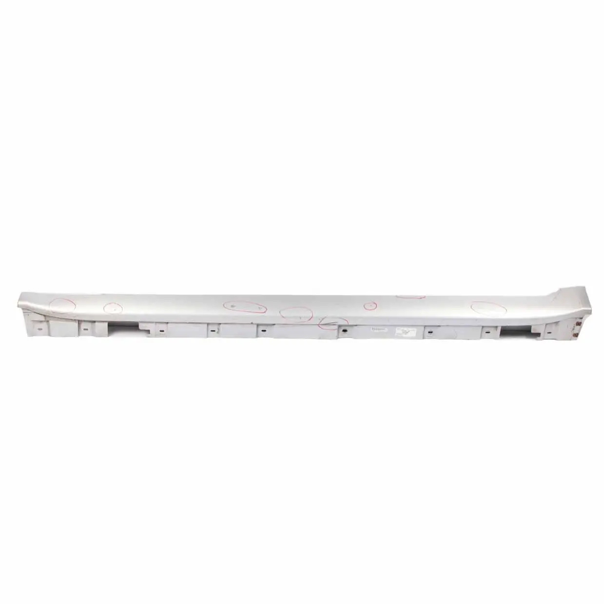 BMW F01 Side Skirt Door Sill Cover Panel Left N/S Titan Silver Metallic - 354