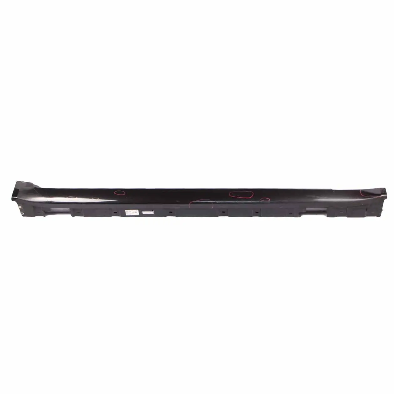 BMW F01 Side Skirt Door Sill Cover Panel Right O/S Black Sapphire Metallic - 475