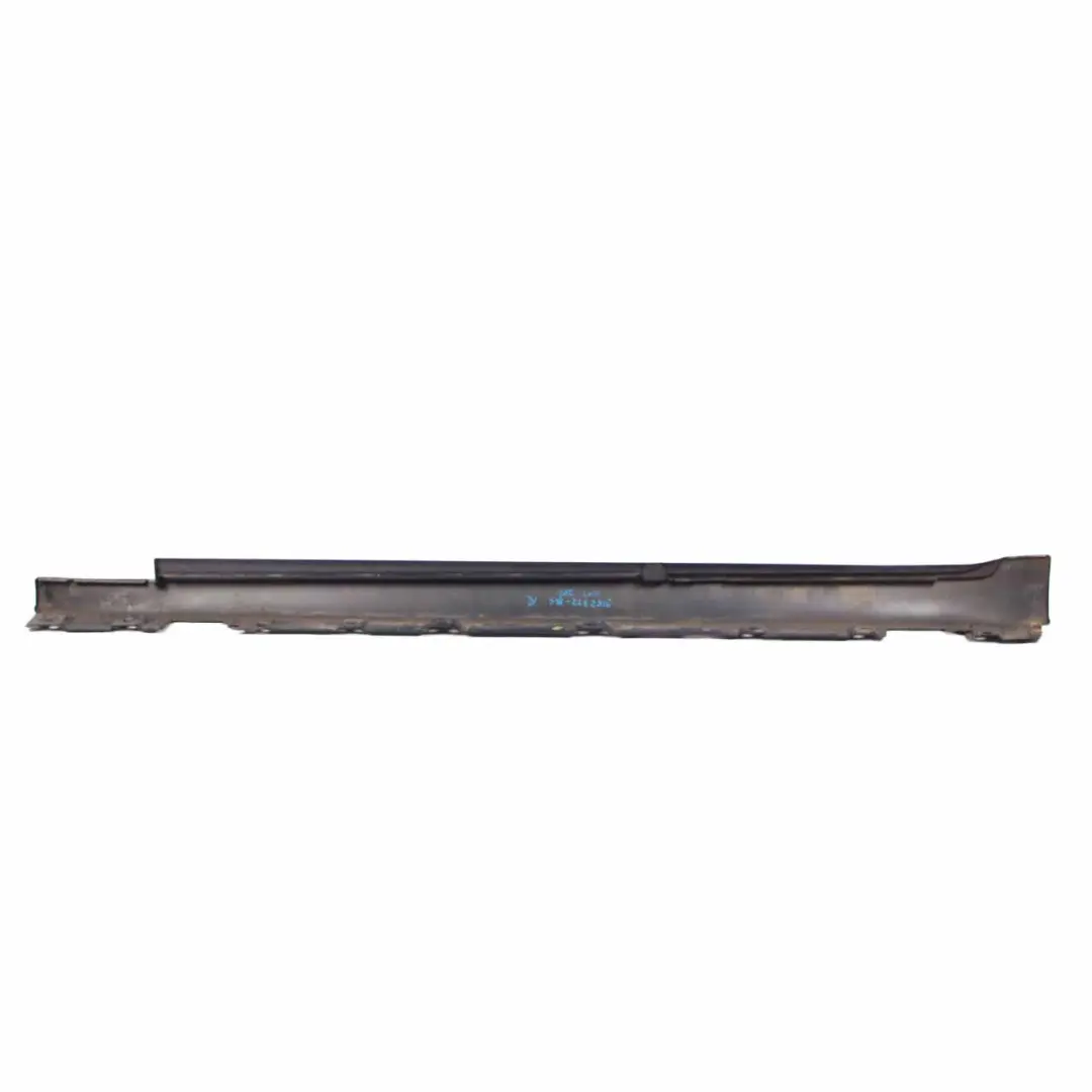 BMW F01 Side Skirt Door Sill Cover Panel Right O/S Black Sapphire Metallic - 475