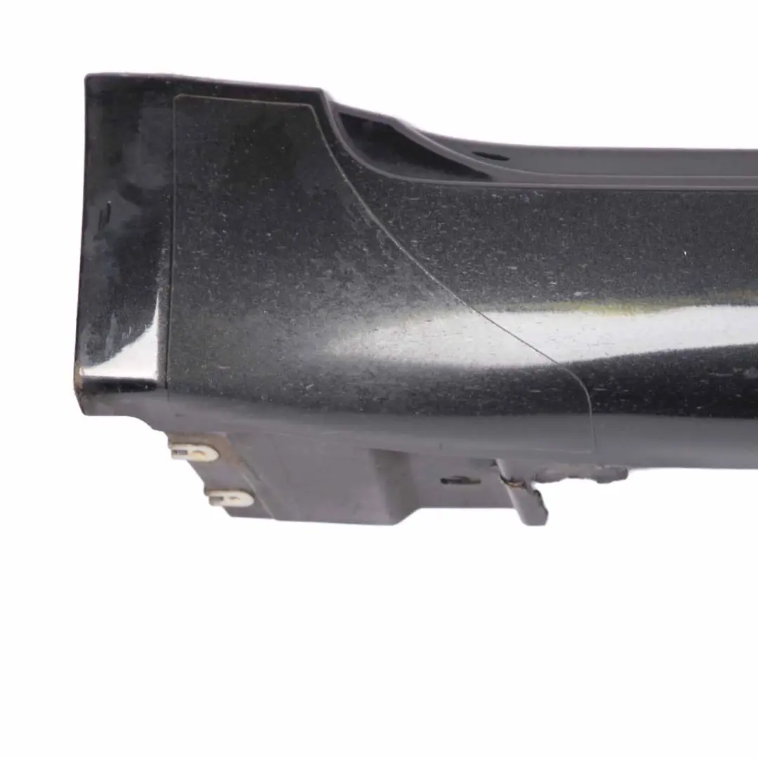 BMW F01 Side Skirt Door Sill Cover Panel Right O/S Black Sapphire Metallic - 475