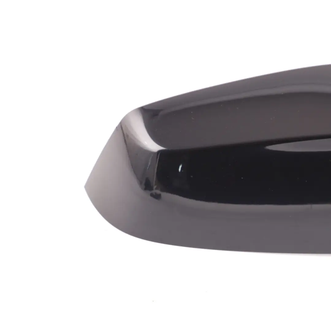 BMW E60 E61 E64 LCI Wing Mirror Cover Cap Right O/S Carbon Black Metallic-416