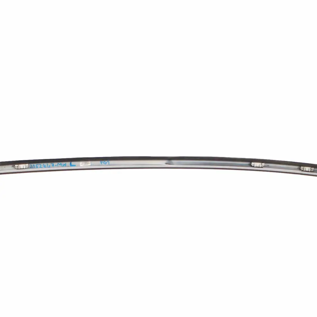 BMW F01 Roof Moulding Left N/S Roof Railing Trim Strip Mineralweiss White A96
