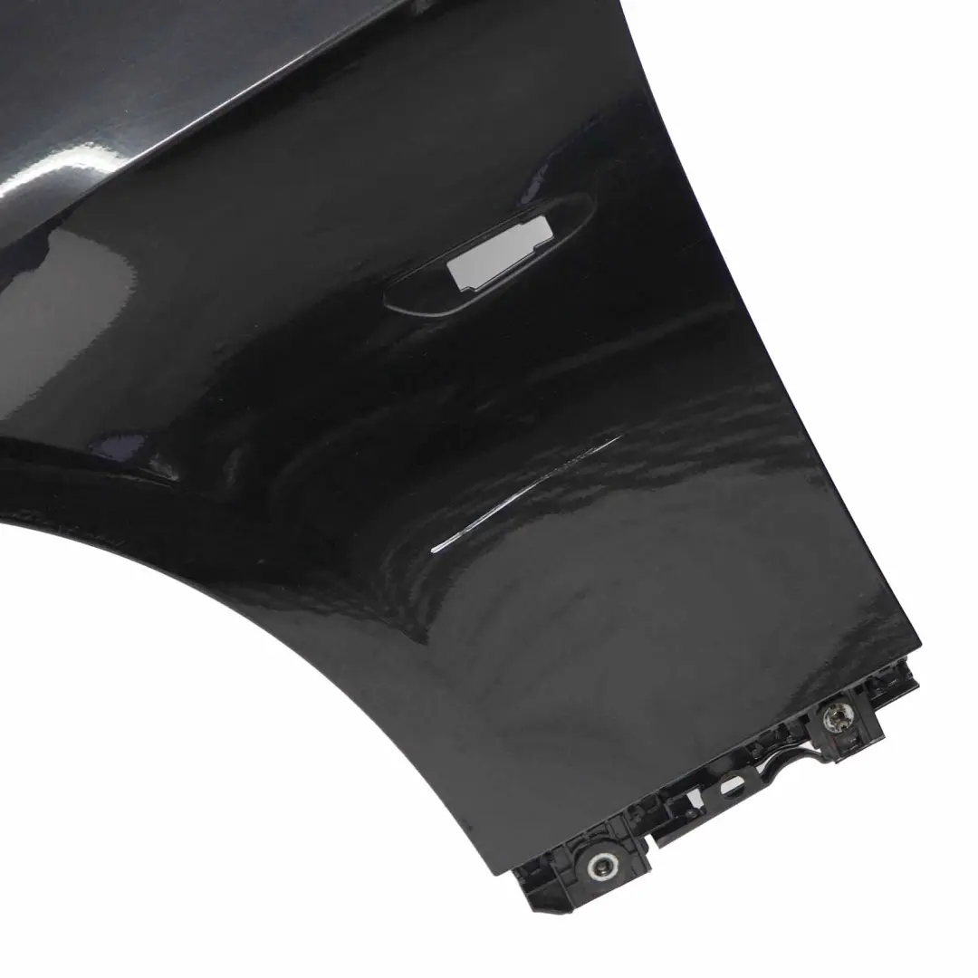 BMW E92 Panel Lateral Guardabarros Delantero Izquierdo Negro Zafiro Metalico 475