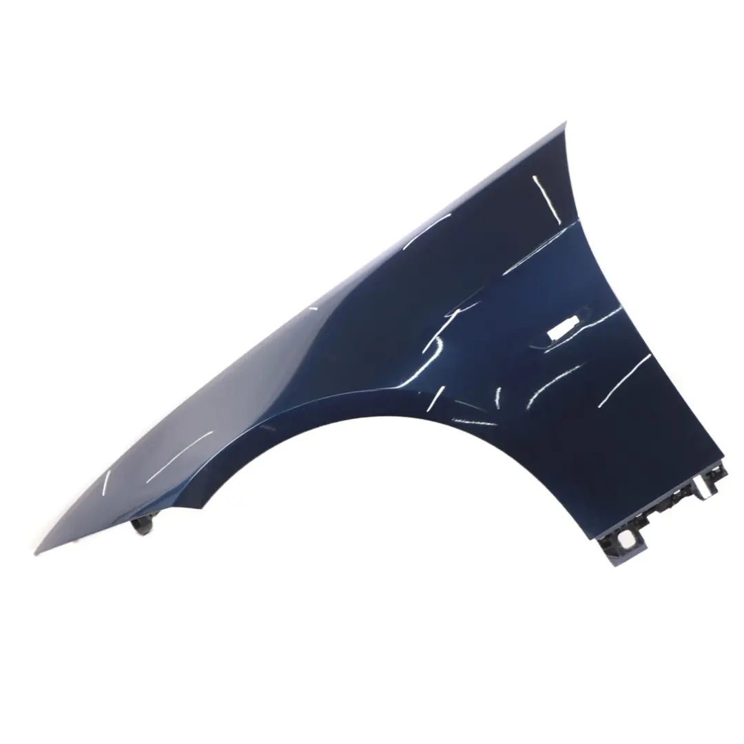 BMW E92 Side Panel Fender Wing Front Left N/S Tiefseeblau Blue Metallic - A76