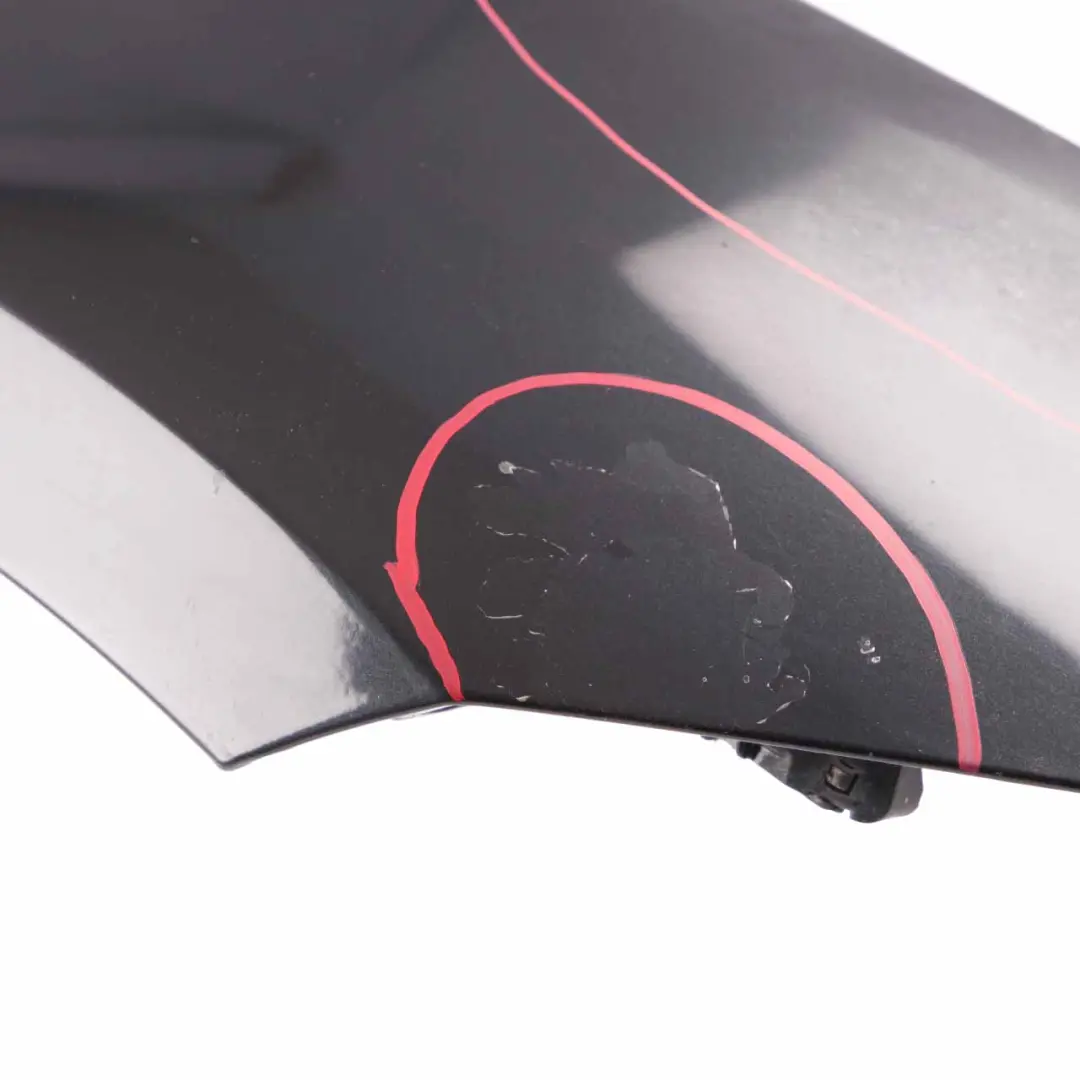 Side Wing Panel BMW E92 Fender Front Right O/S Black Sapphire Metallic - 475