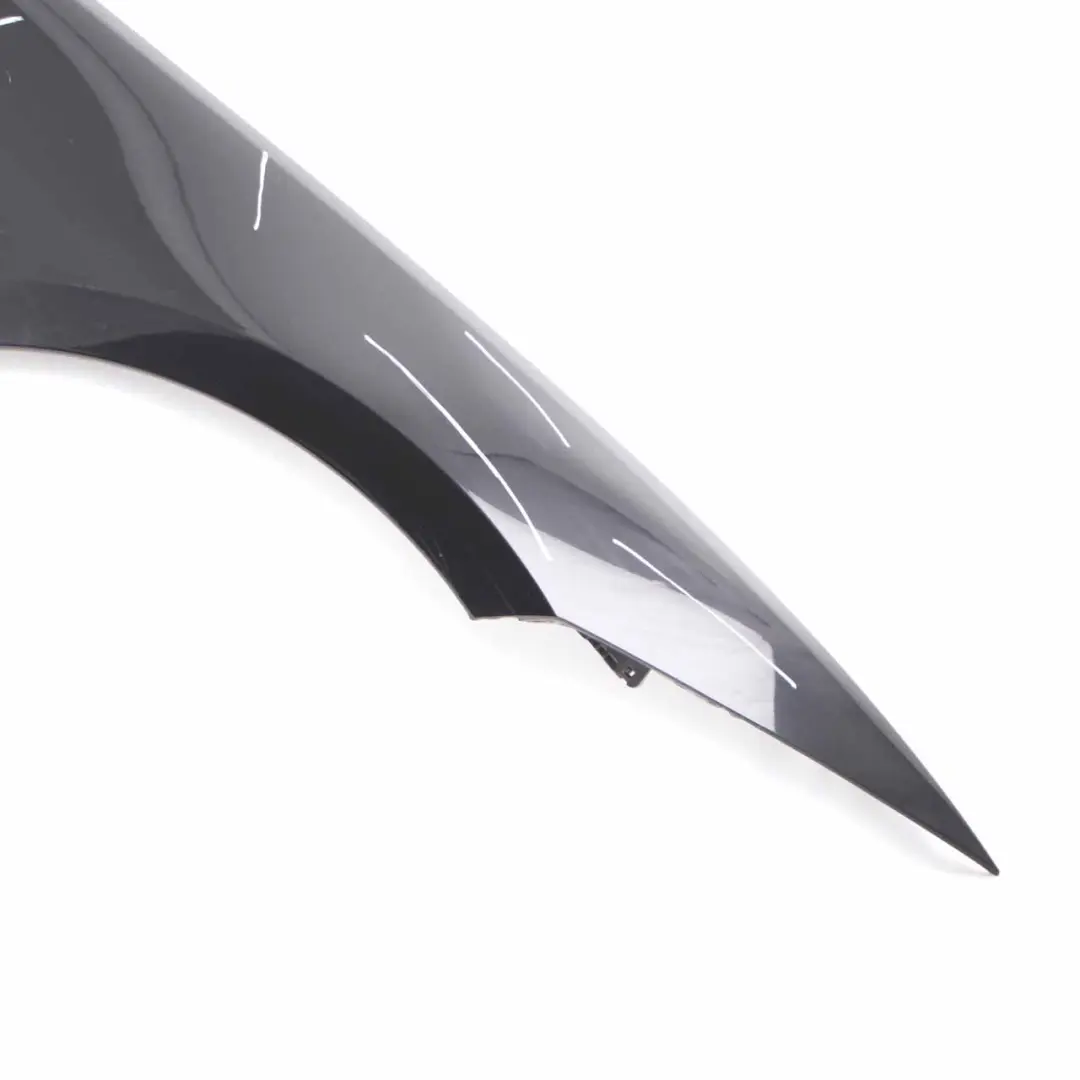 BMW E92 Side Panel Fender Wing Front Right O/S Black Sapphire Metallic - 475