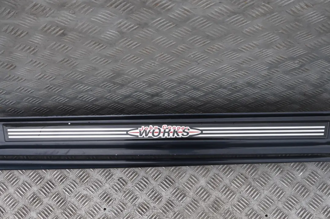 Right Door O/S Sill Skirt Side Cover Trim Astro Black BMW MINI Cooper R56 R57 JCW - SKU 2156420-ASB - Part number 2156420