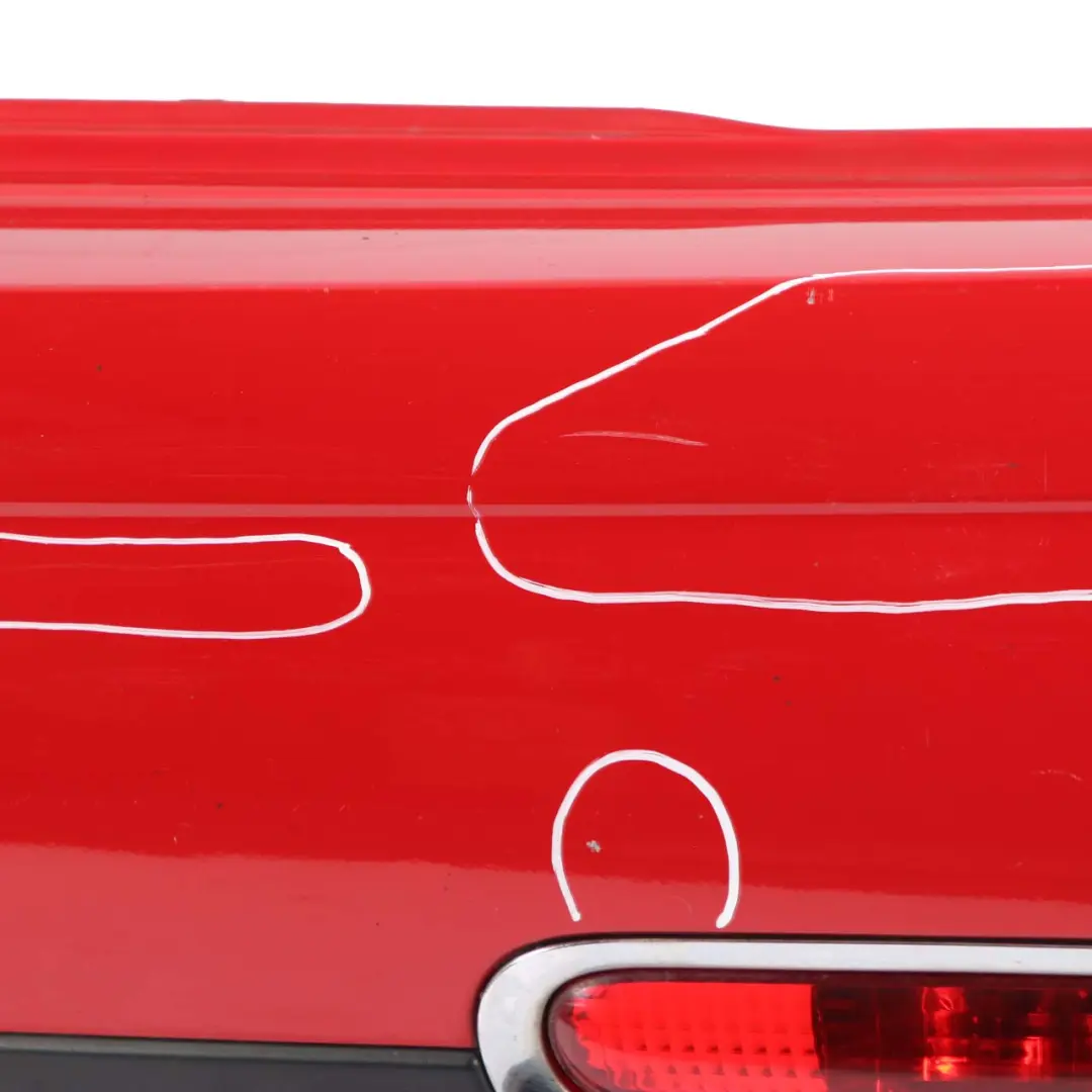 Mini R57 Cabrio Bumper Rear Trim Panel Cover PDC Chili Red - 851