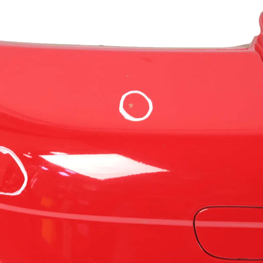 Mini R57 Cabrio Bumper Rear Trim Panel Cover PDC Chili Red - 851