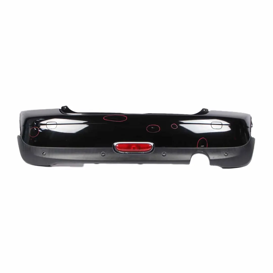 Mini R57 Rear Bumper Cabrio Trim Panel PDC Midnight Black Metallic - A94