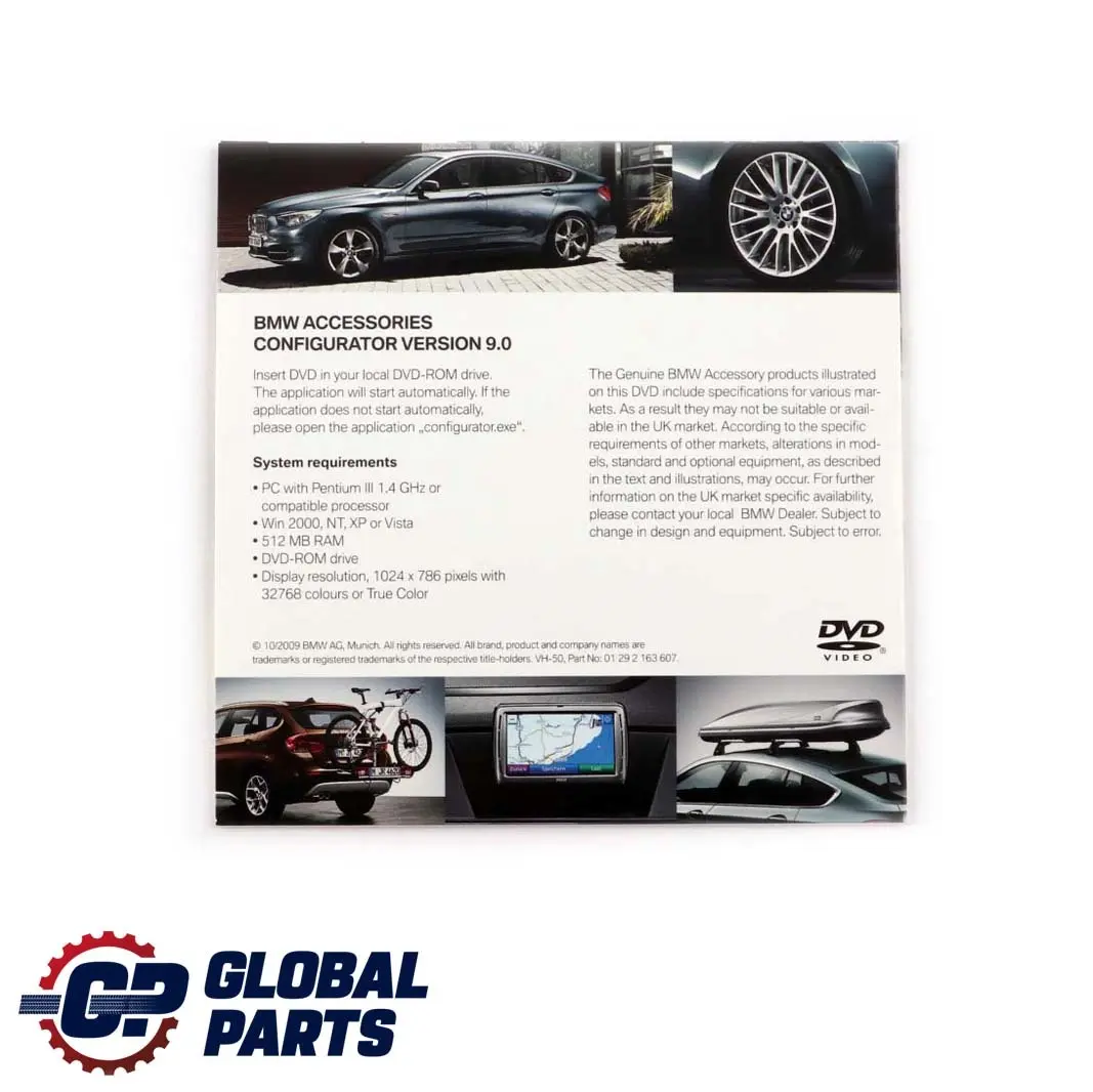 BMW Willkommenspaket mit Zubehör Configurator Disc Version 9.0 2163607