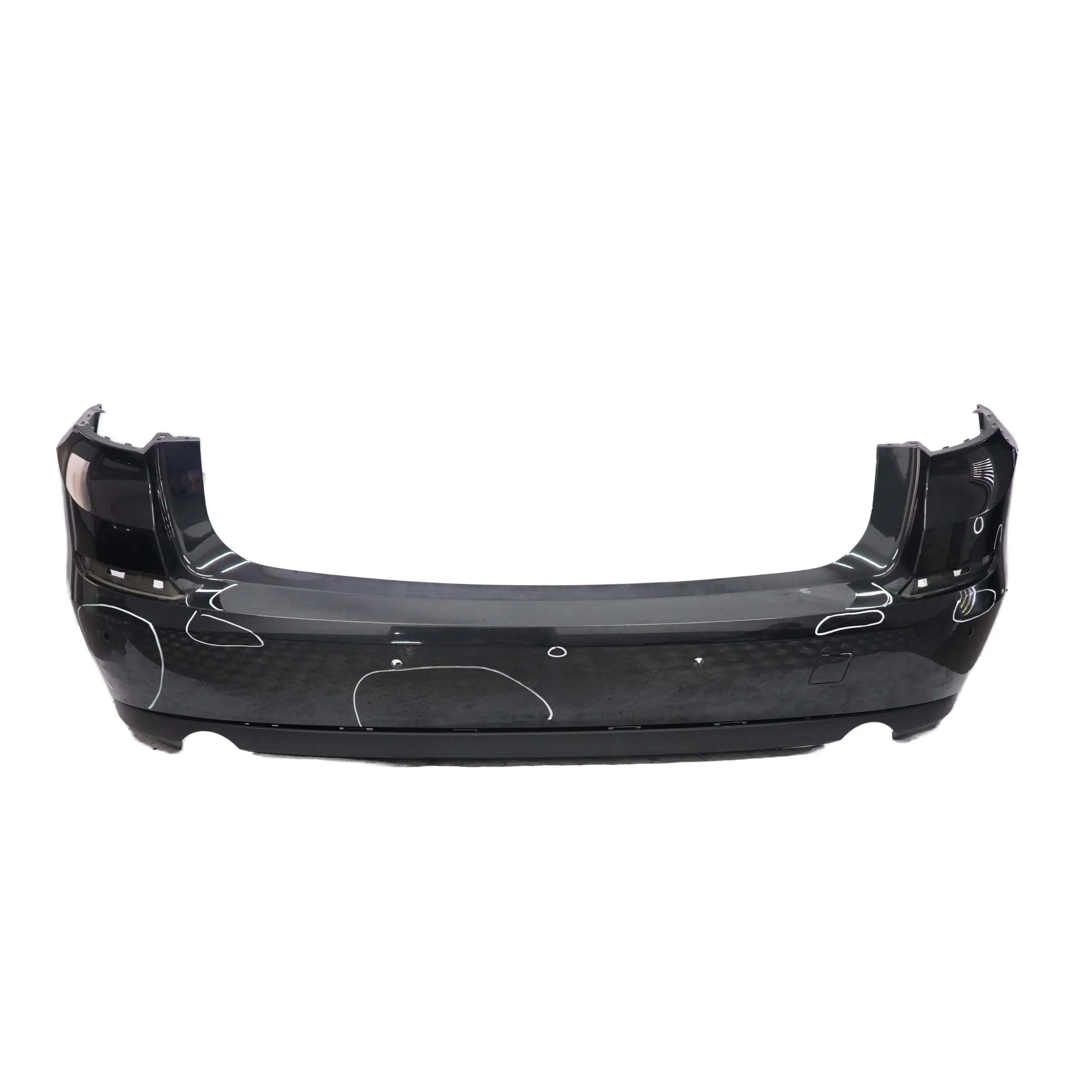 Bumper Rear BMW F07 GT Complete Trim Panel Black Sapphire Metallic - 475