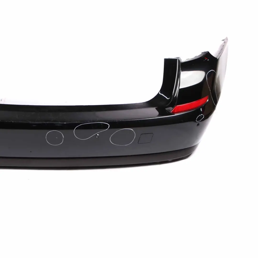 Bumper Rear BMW F07 GT Complete Trim Panel Black Sapphire Metallic - 475