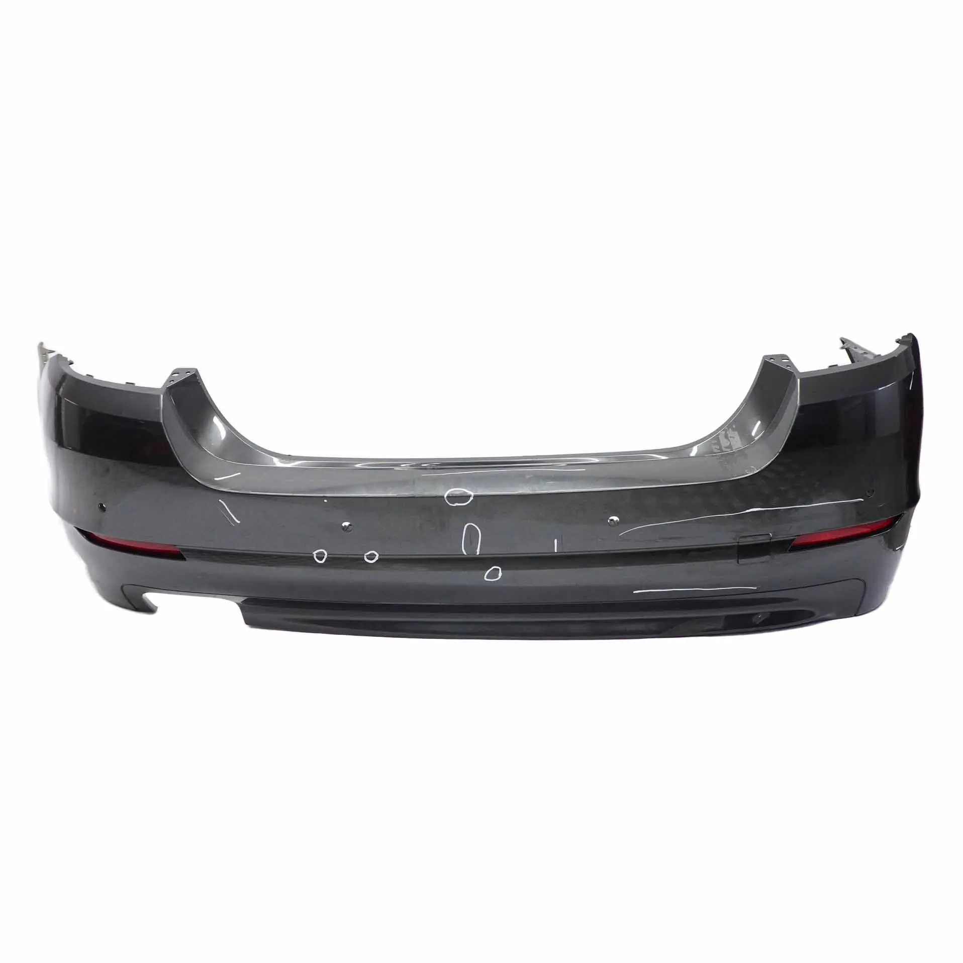 BMW F10 Rear Bumper Panel PDC Covering Sophistograu Grey Metallic - A90