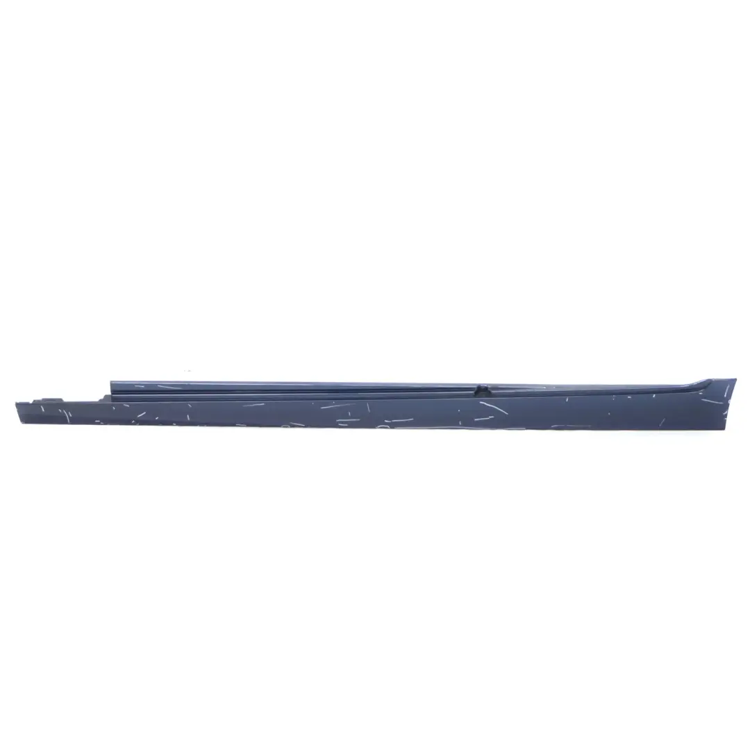 BMW F10 F11 Side Skirt Door Sill Cover Panel Left N/S Tiefseeblau Blue - A76