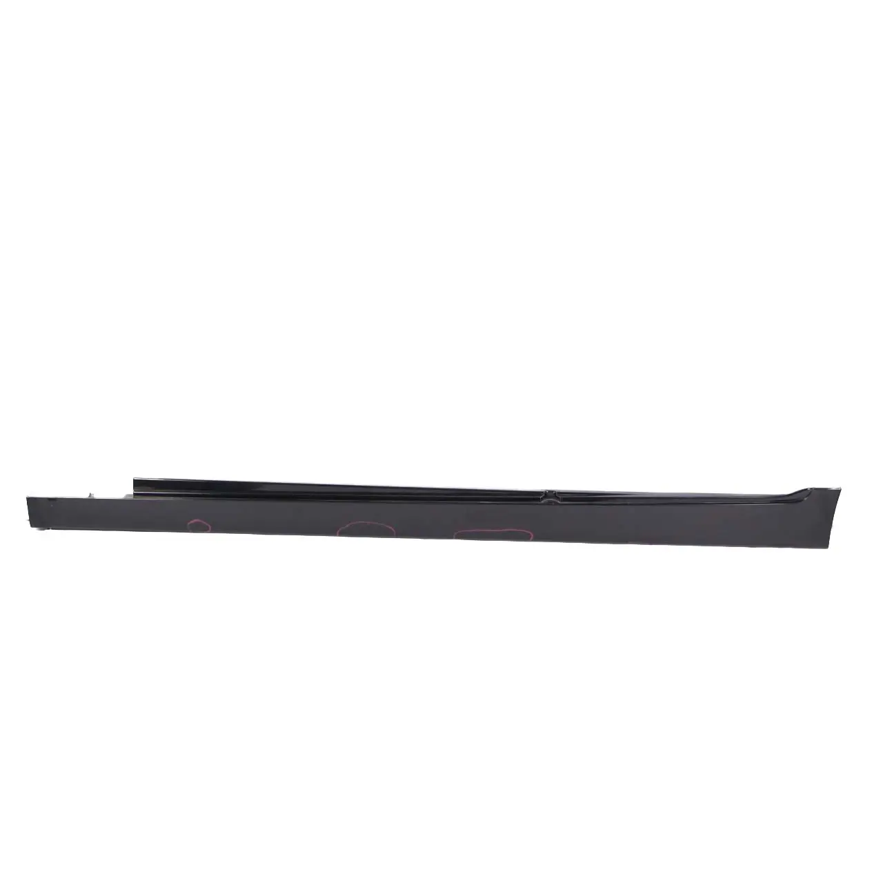 Side Skirt BMW F10 F11 Door Sill Cover Panel Left N/S Schwarz 2 Black - 668