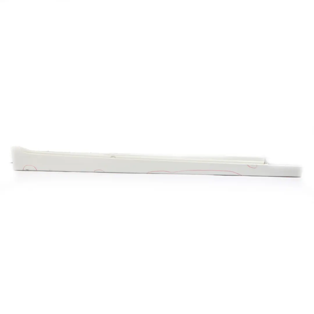 BMW F10 Side Skirt Right O/S Sill Cover Panel F11 Alpinweiss Alpine White - 300