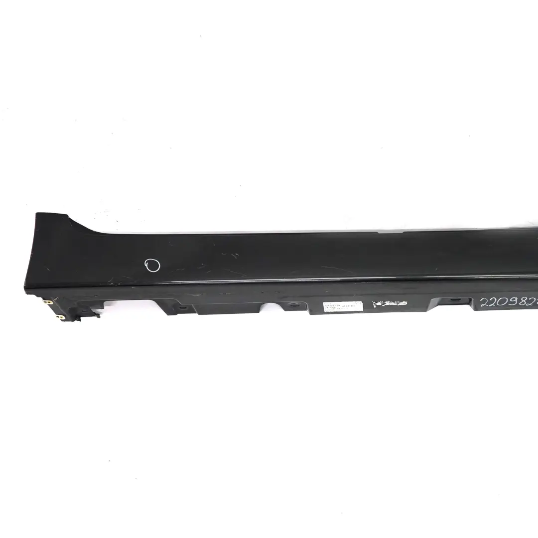 BMW F10 Side Skirt Right O/S Sill Cover Panel F11 Black Sapphire Metallic - 475