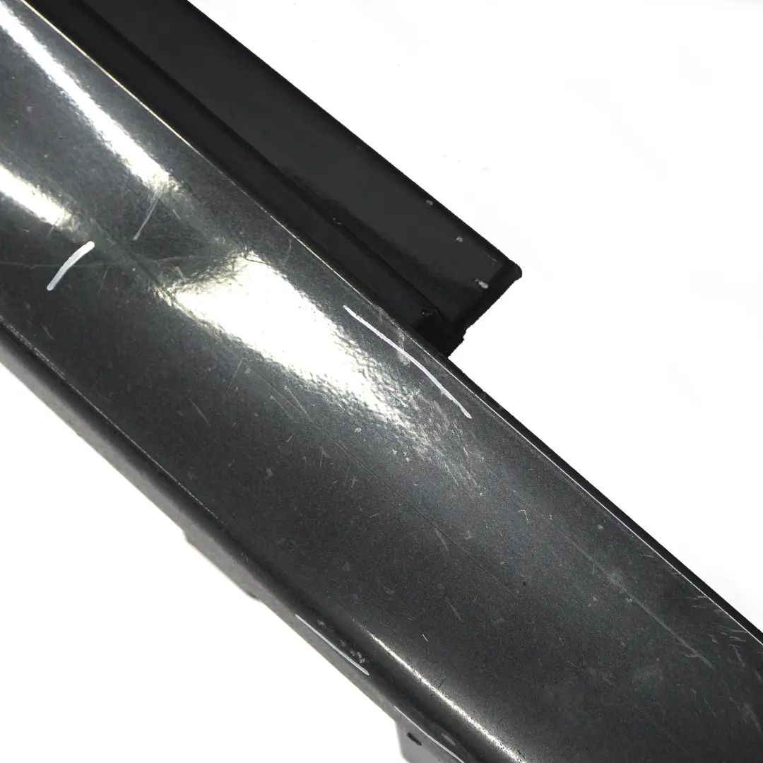 BMW F10 Side Skirt Right O/S Sill Cover Panel F11 Black Sapphire Metallic - 475