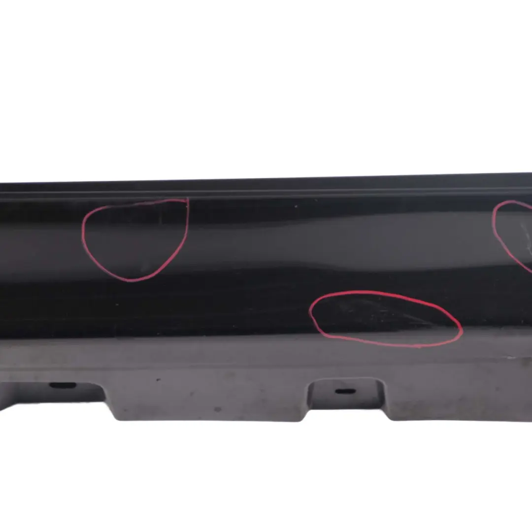 BMW F10 Side Skirt Right O/S Sill Cover Panel F11 Black Sapphire Metallic - 475