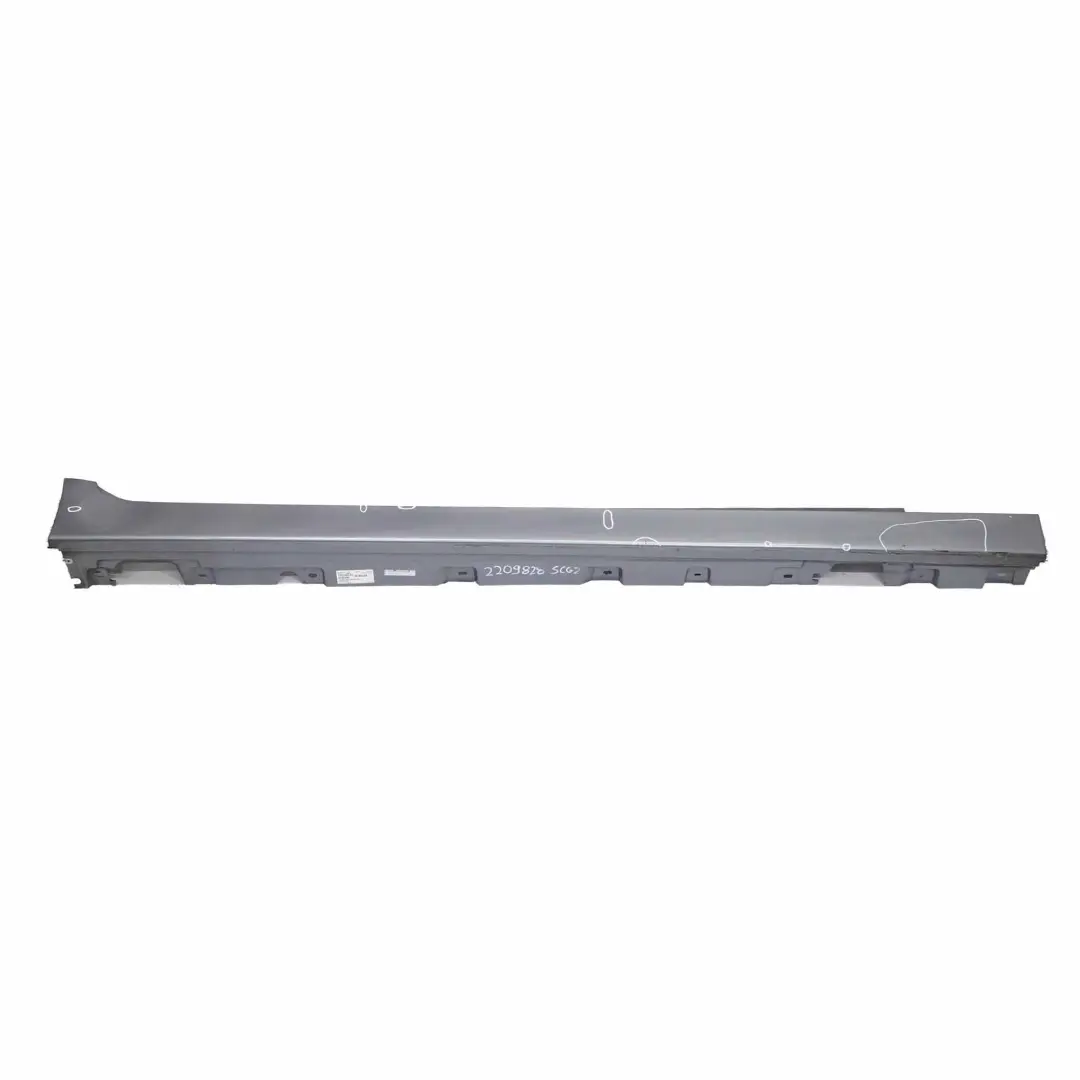 BMW F10 F11 Side Skirt Door Sill Cover Panel Right O/S Spacegrau Grey - A52