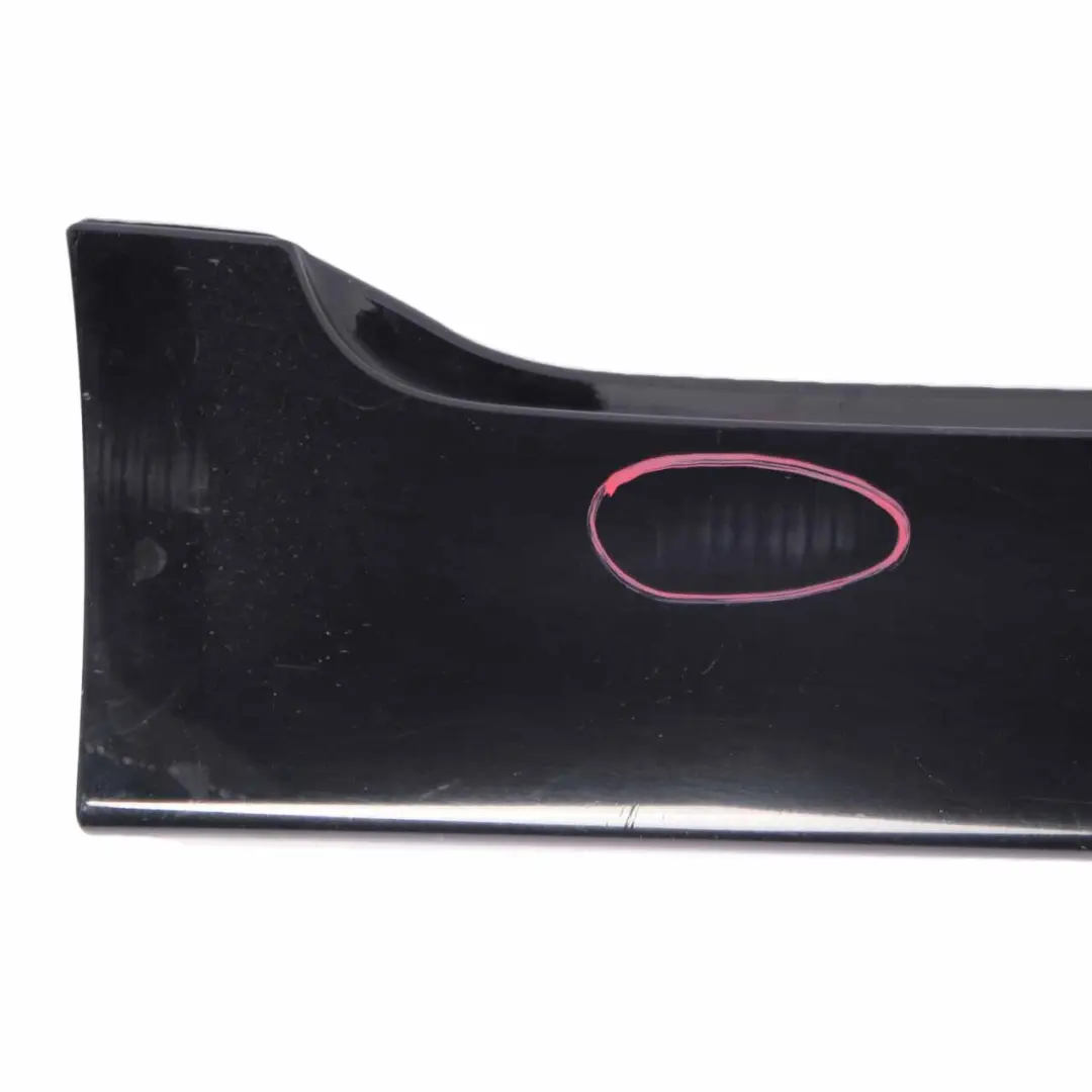 BMW F10 Side Skirt Right O/S Sill Cover Panel F11 Schwarz 2 Black - 668