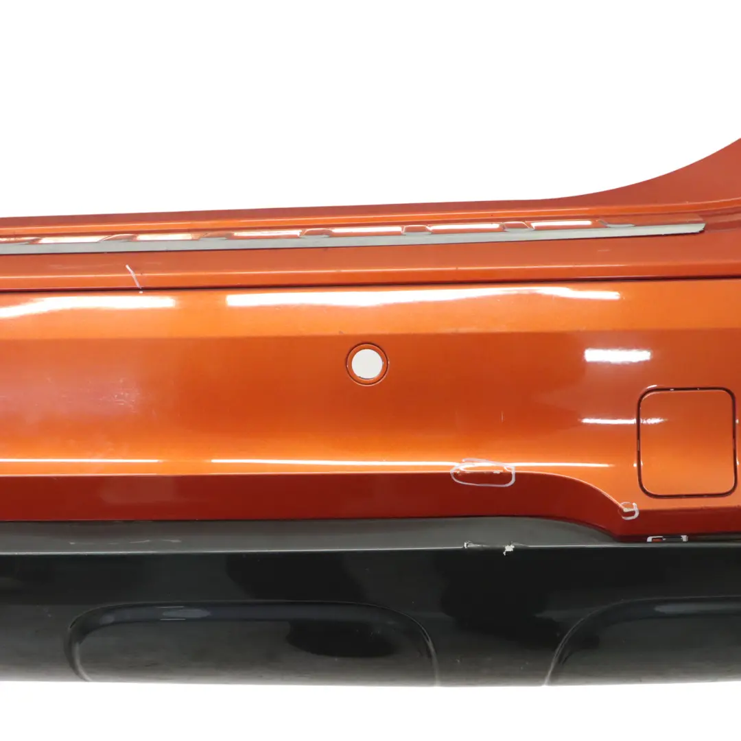 BMW X1 E84 Rear Bumper M Sport Trim Panel PDC Valencia Orange Metallic - B44