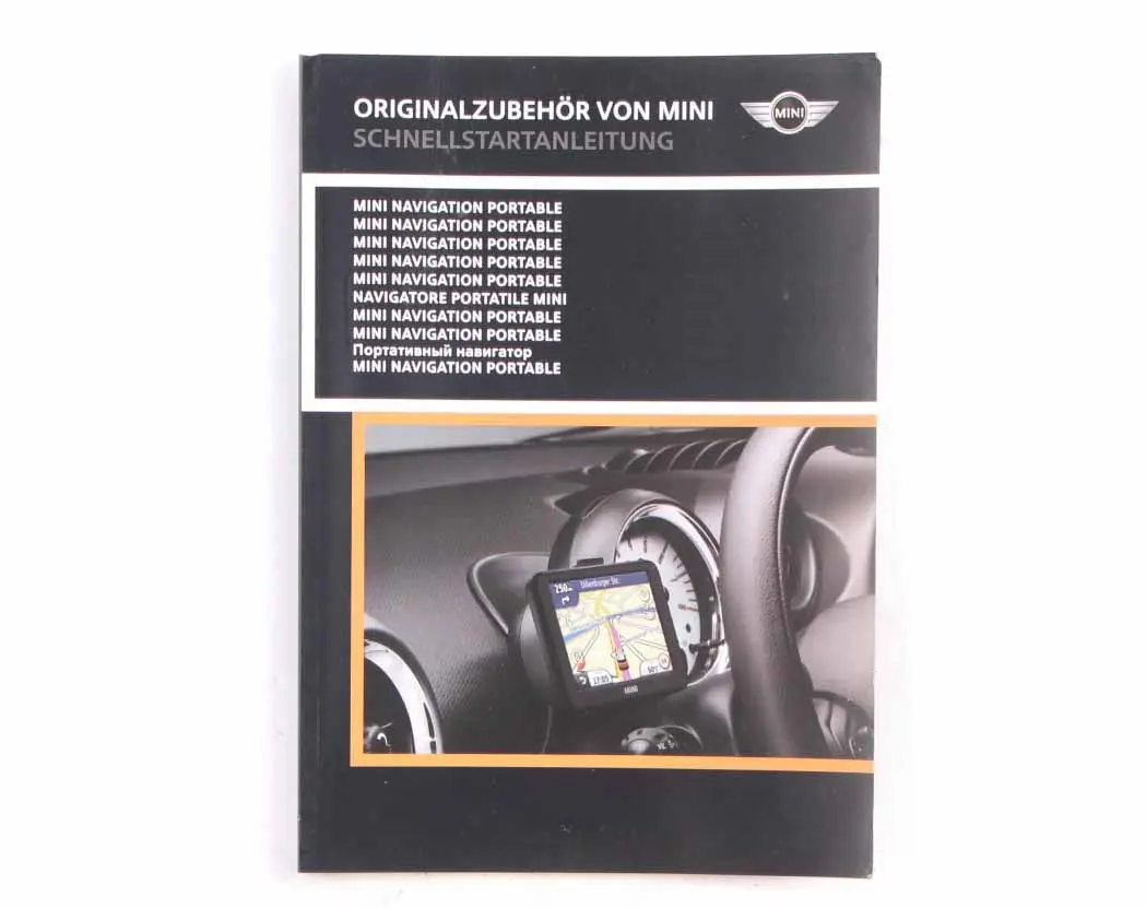 Mini R55 R56 R57 Owner's Handbook Book Navigation Manual 2217522