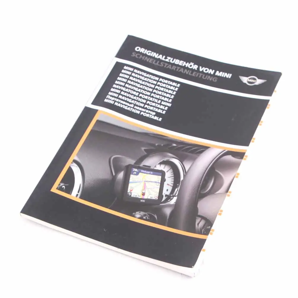 Mini R55 R56 R57 Owner's Handbook Book Navigation Manual 2217522