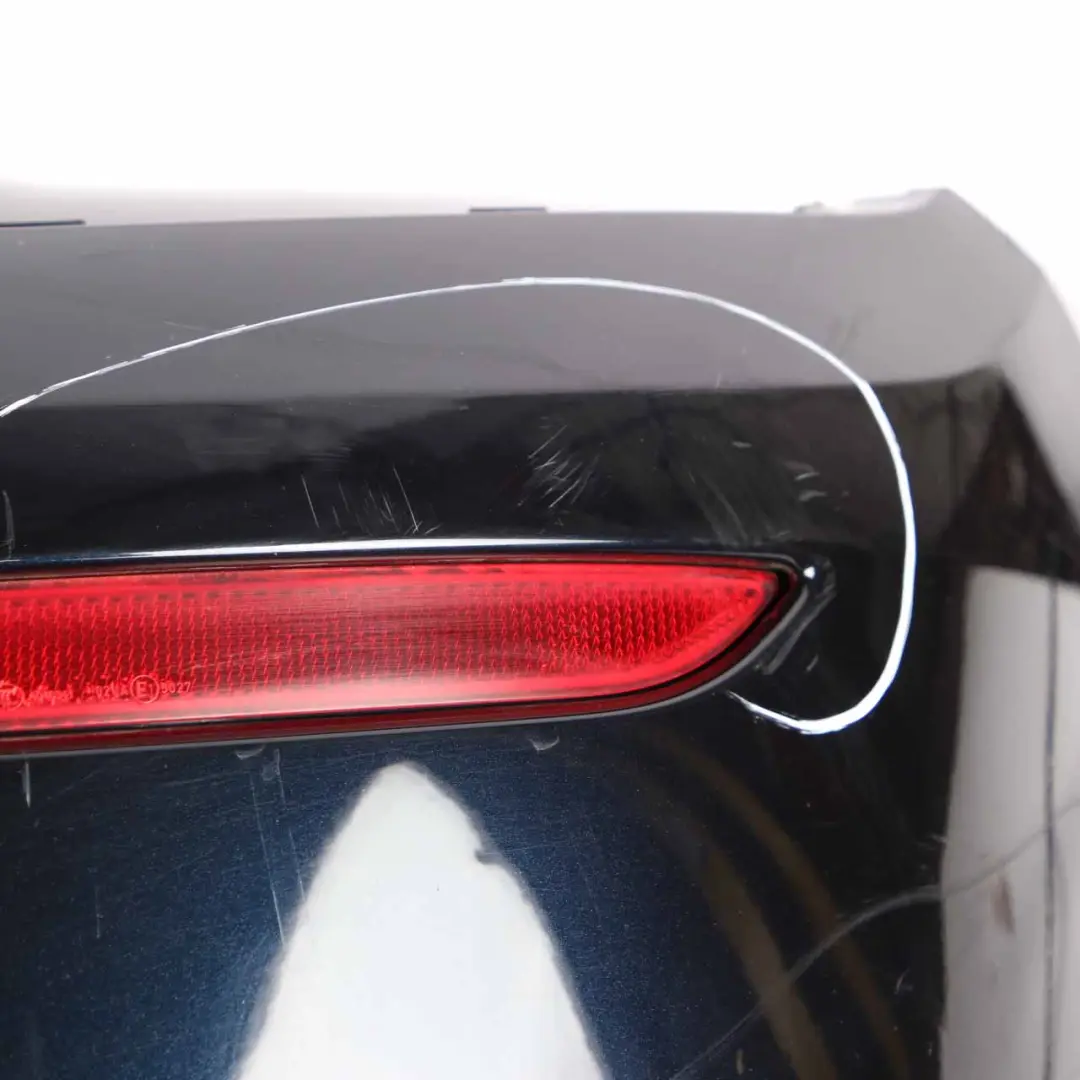 BMW F10 Rear Bumper Panel M Sport PDC Covering Carbon Black Metallic - 416