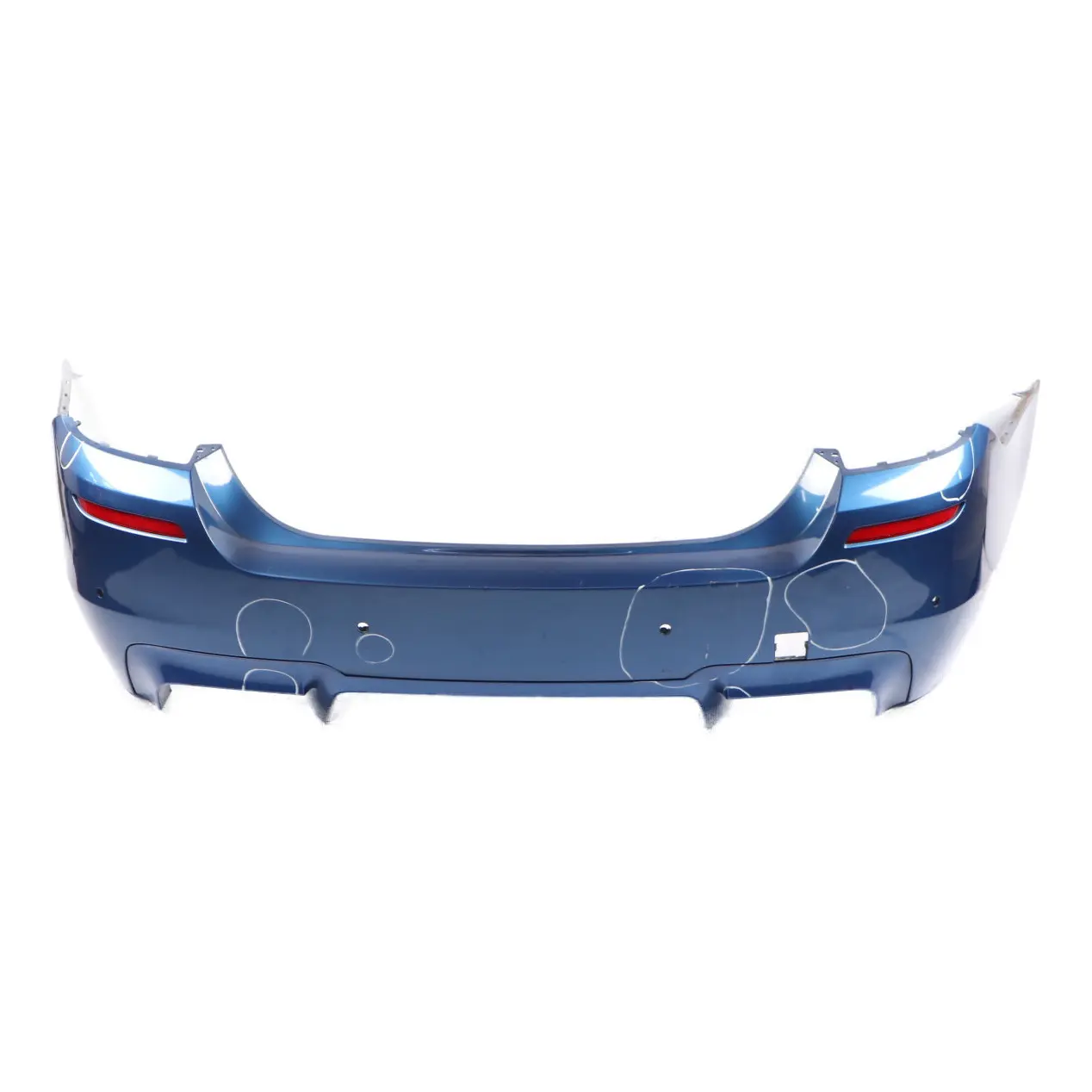 BMW F10 M5 Rear Bumper Panel PDC Covering Monte Carlo Blue Metallic - B05